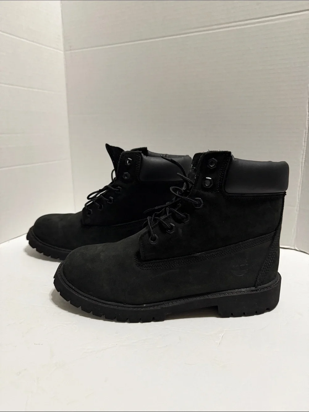 Timberland 6 Inch Black Waterproof Boots 6.5